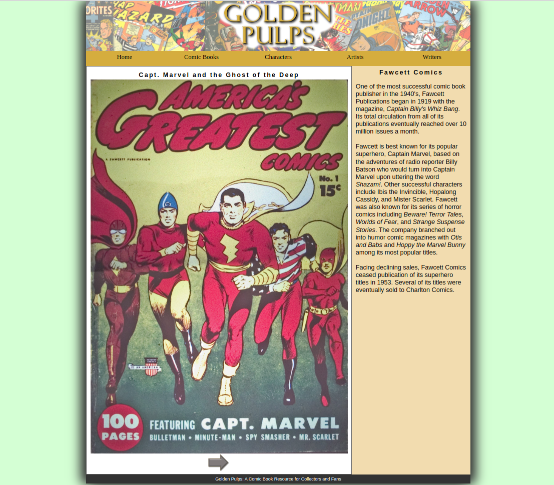 Golden Pulps