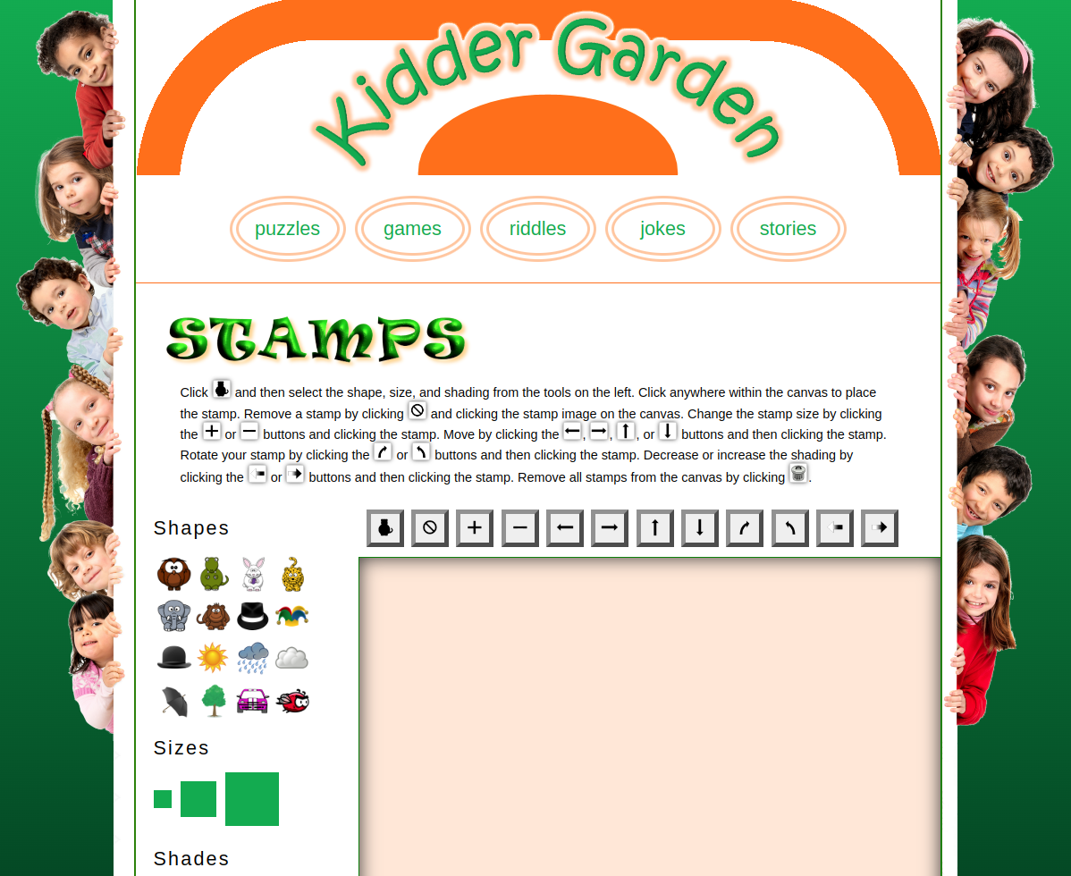 Kidder Garden Stamps