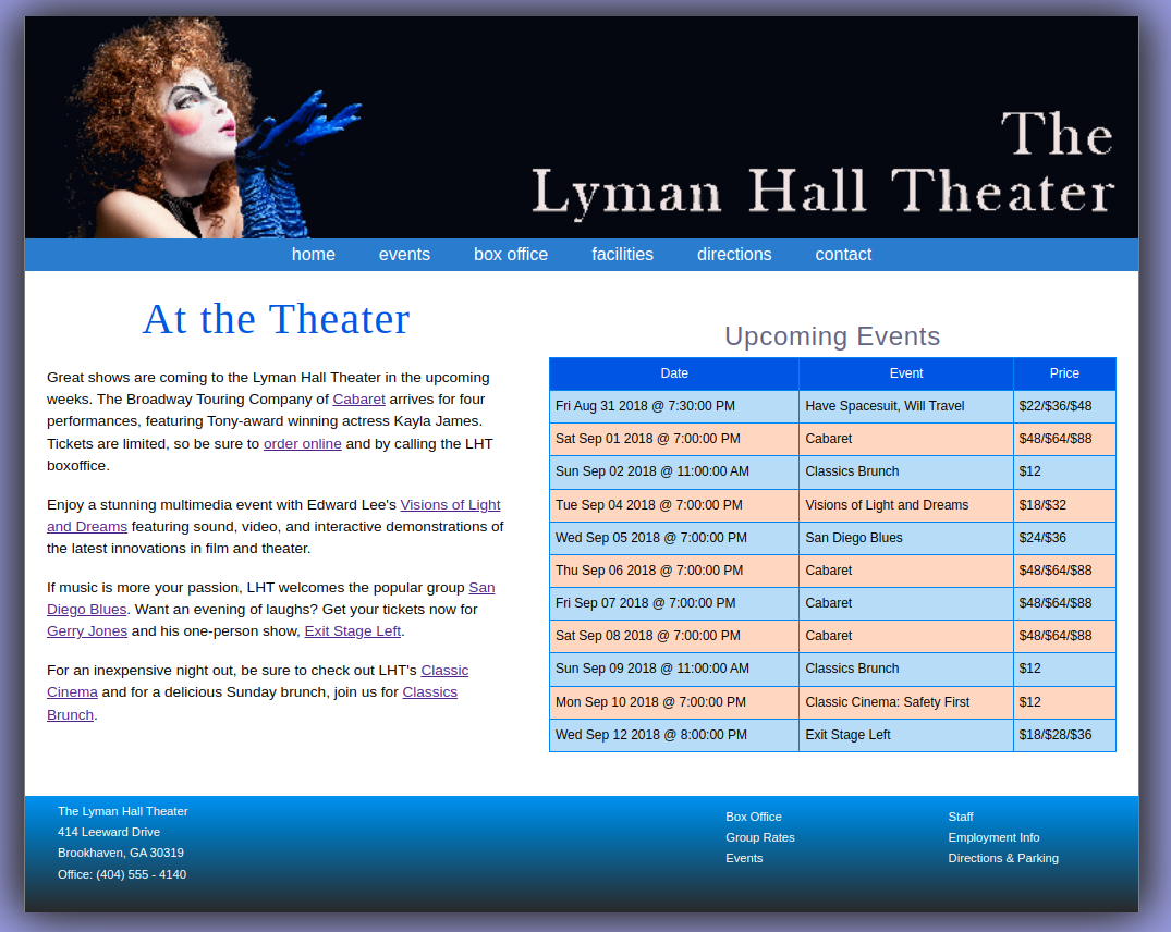 Lyman Hall Theater