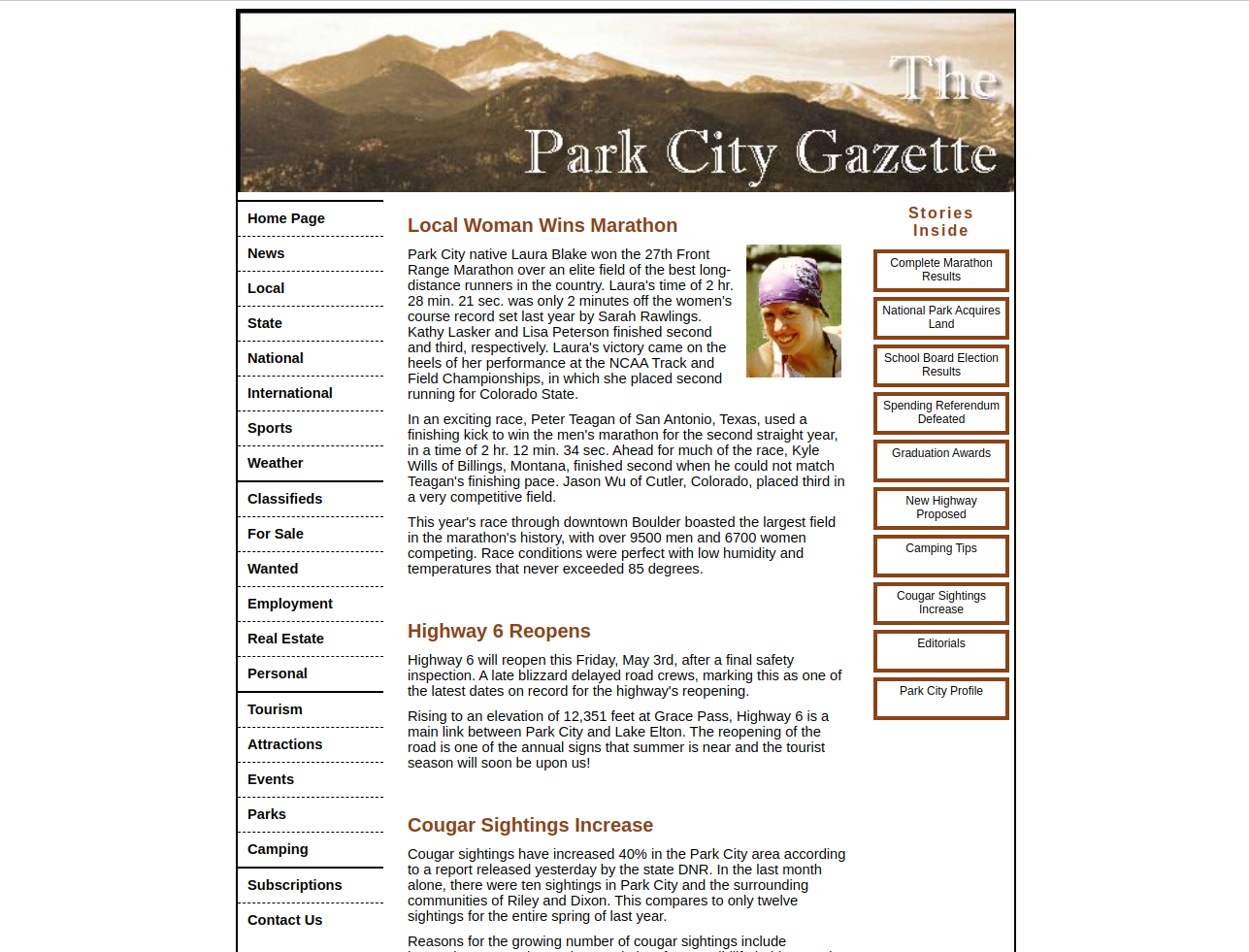 The Park City Gazette