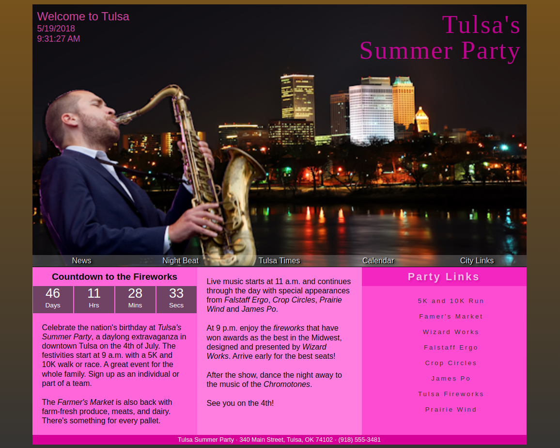 Tulsa Summer Party